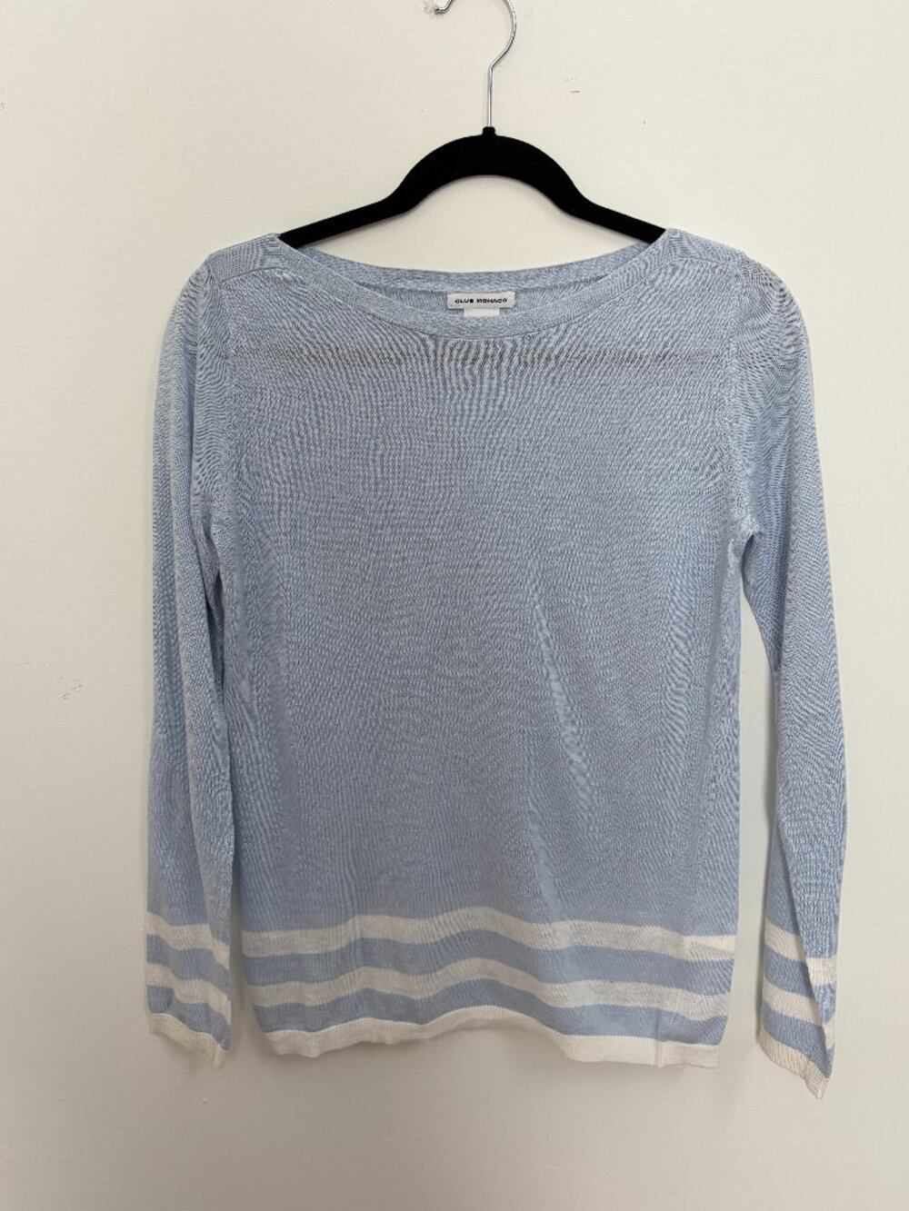 Club Monaco Wide-Neck Knit Shirt